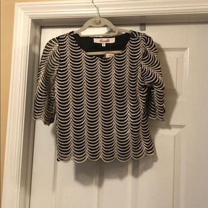 Francesca’s sequined blouse